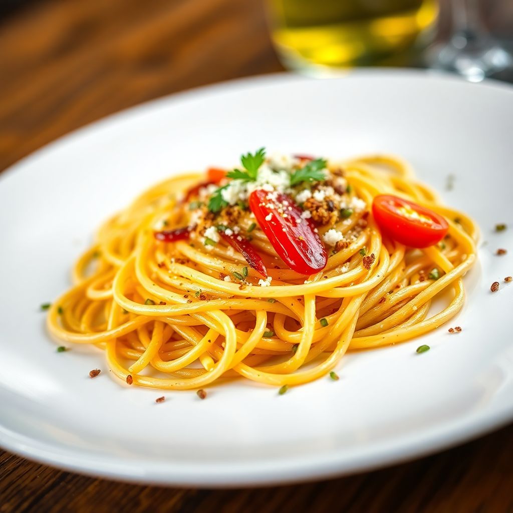 Spaghetti Aglio, Olio e Peperoncino