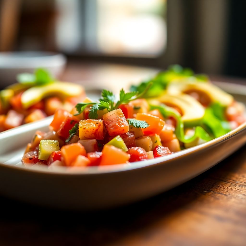 Avocado-Tomaten-Tatar