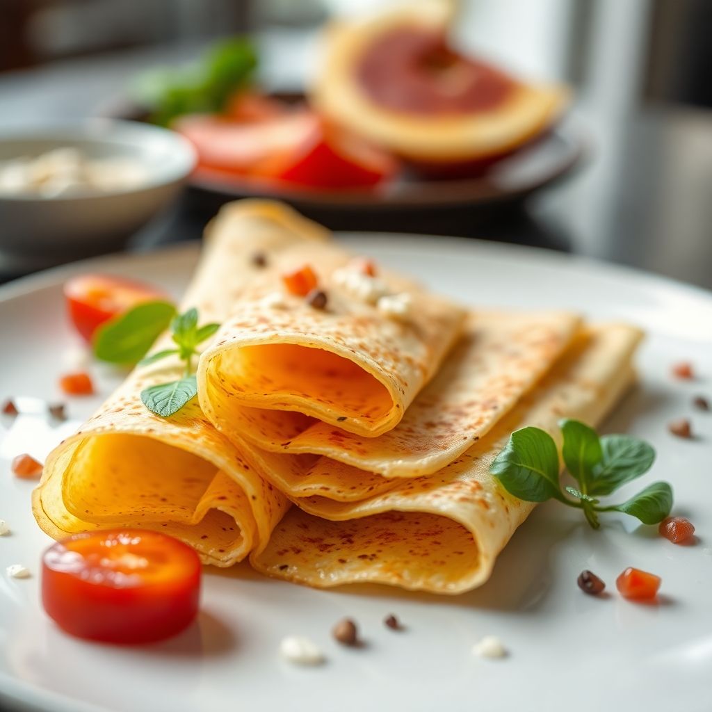 Hauchdünne Crêpes