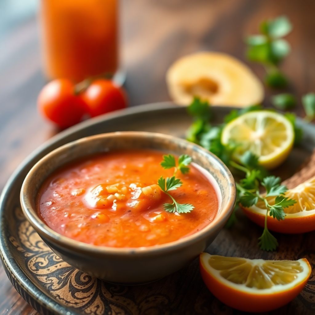 Klassische Andalusische Gazpacho