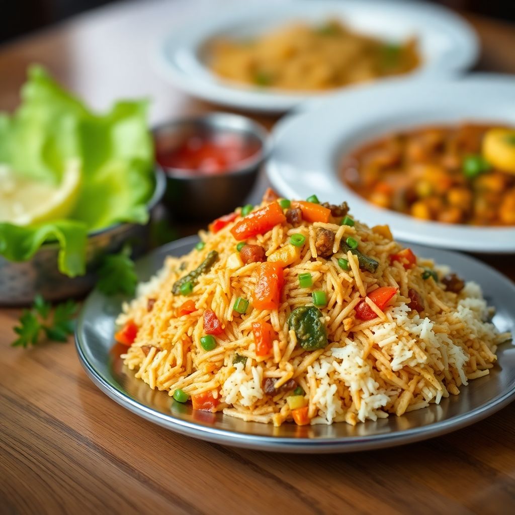 Indisches Gemüse-Biryani
