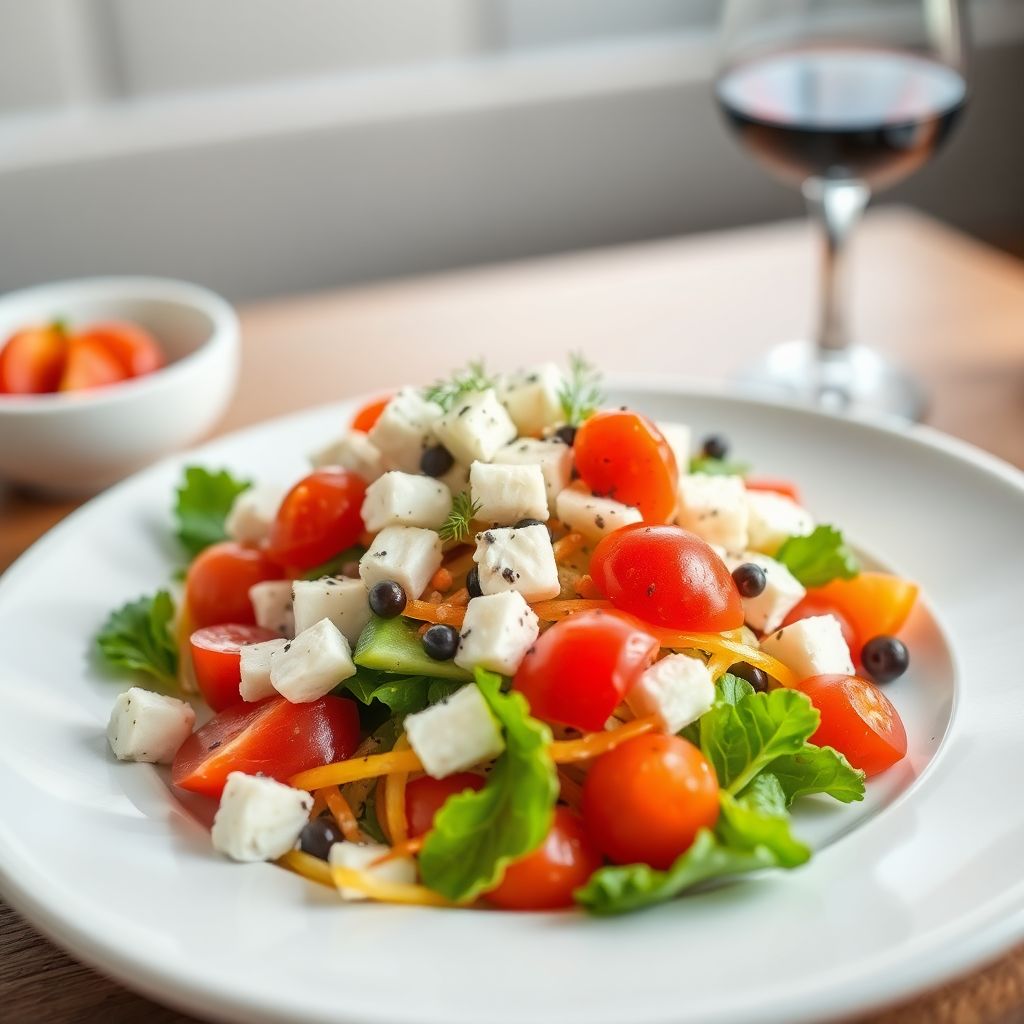 Klassischer Griechischer Salat