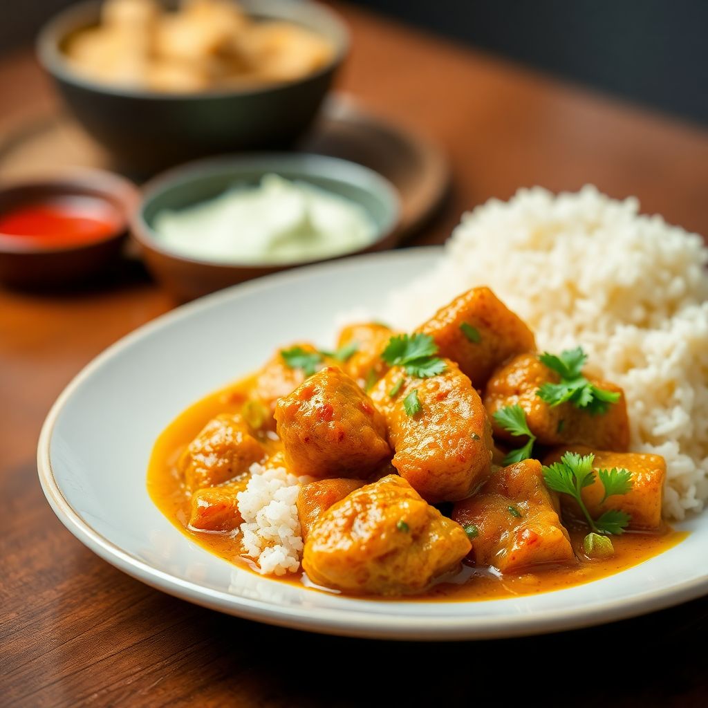 Hähnchen-Kokos-Curry