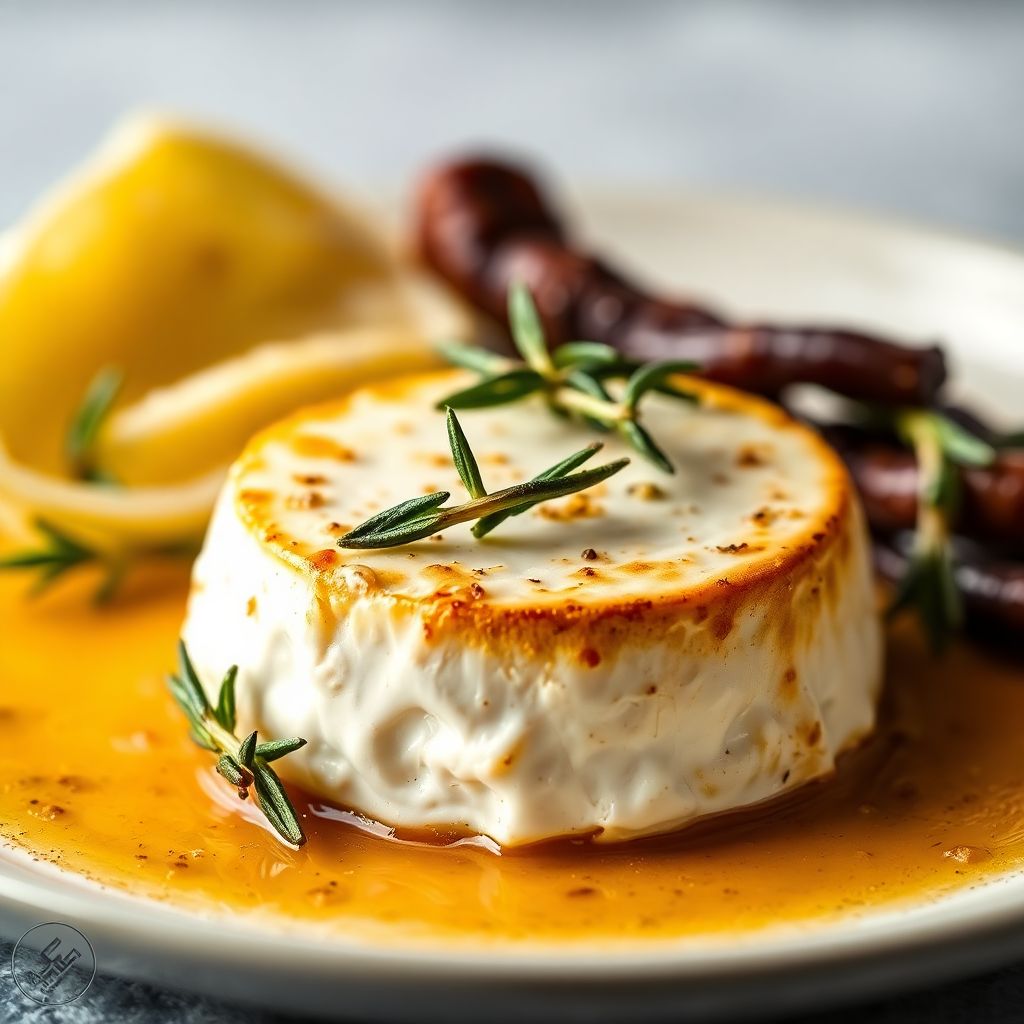 Rosmarin-Ziegenkäse aus dem Ofen