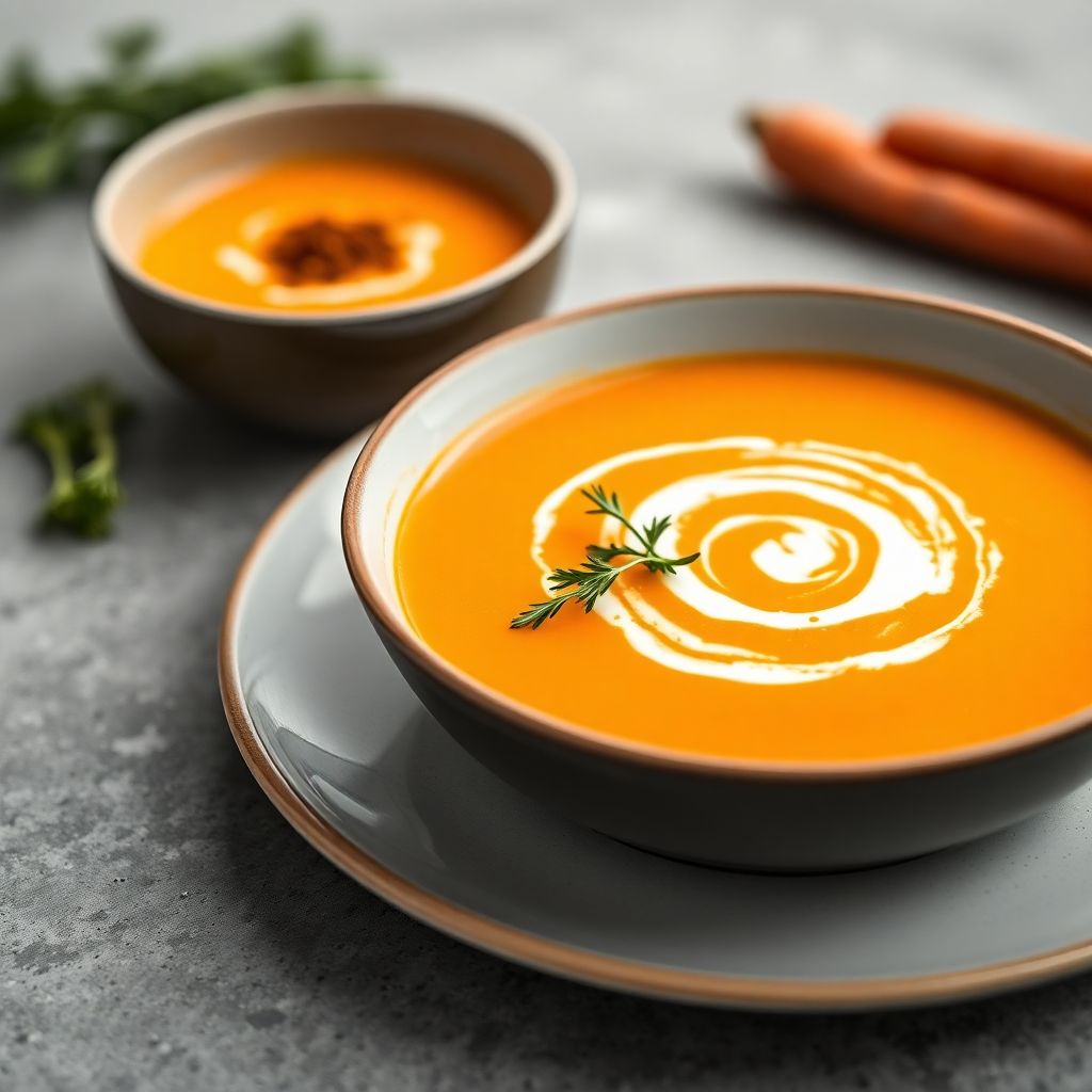 Karotten-Ingwer-Suppe