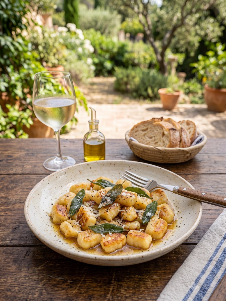 Gnocchi in Salbeibutter