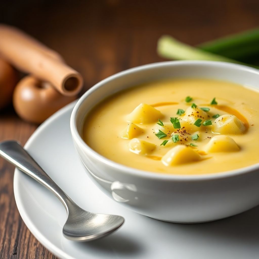 Kartoffel-Lauch-Suppe