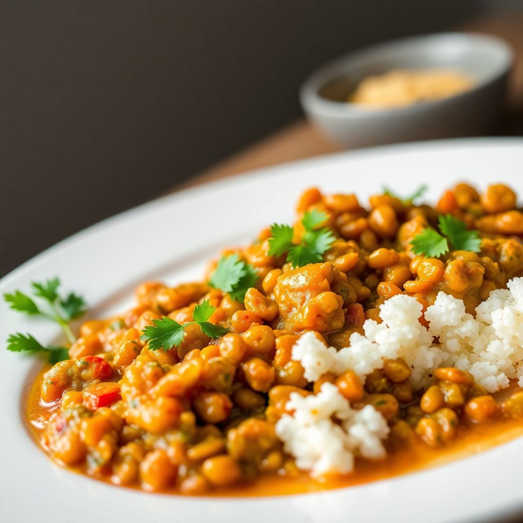 Veganes Linsencurry