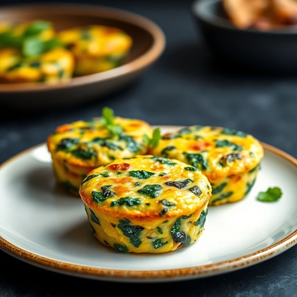 Mini-Spinat-Frittatas
