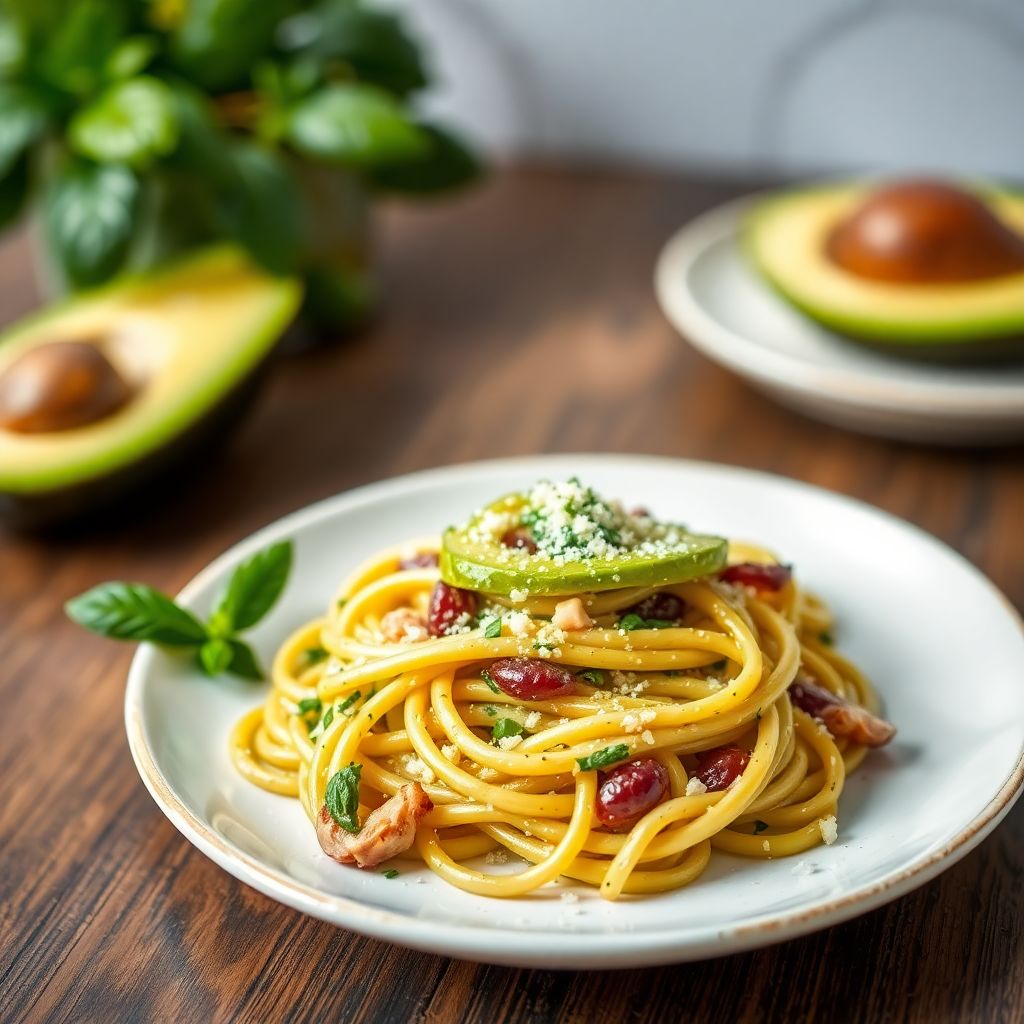 Schnelle Avocado-Pasta