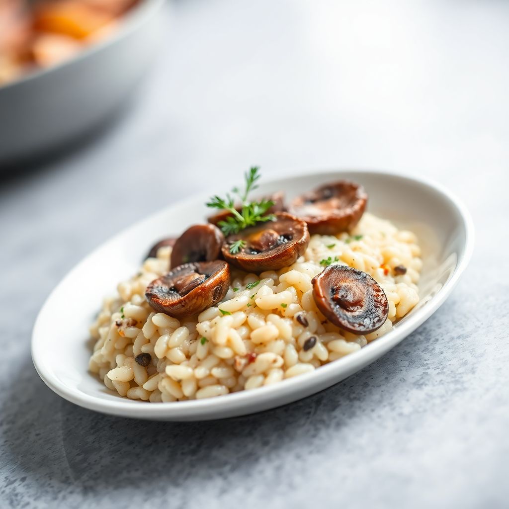 Champignon-Risotto