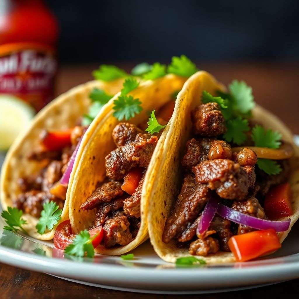 Mexikanische Rinder-Tacos