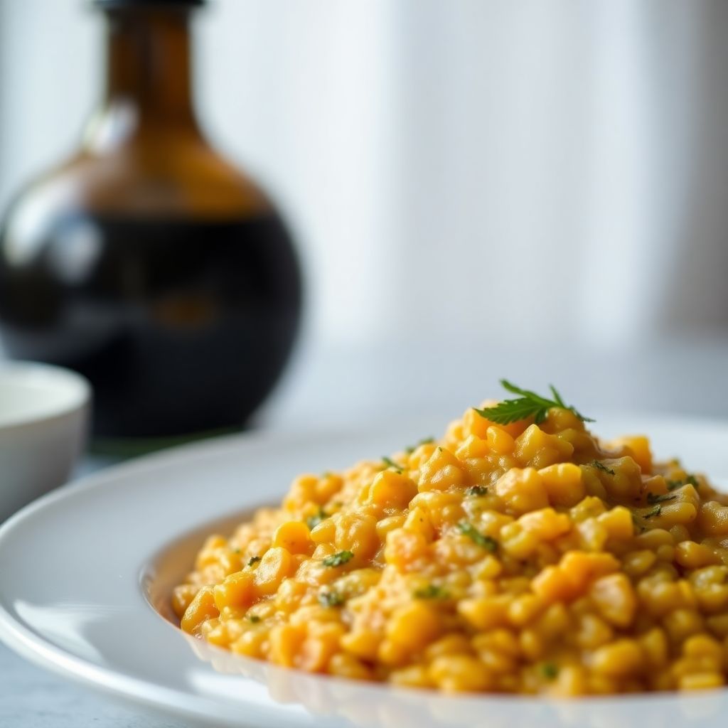 Cremiges Kürbis-Risotto
