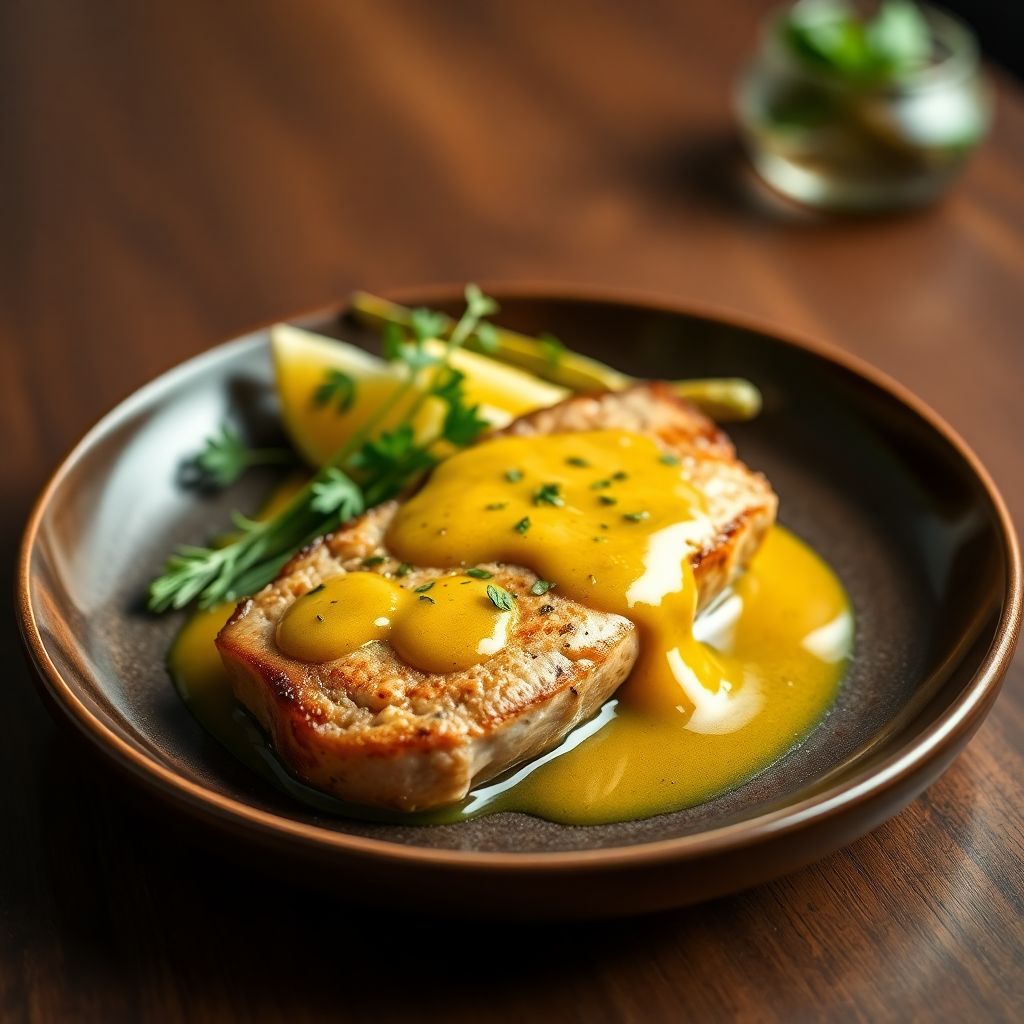 Schweinefilet in Senfsauce