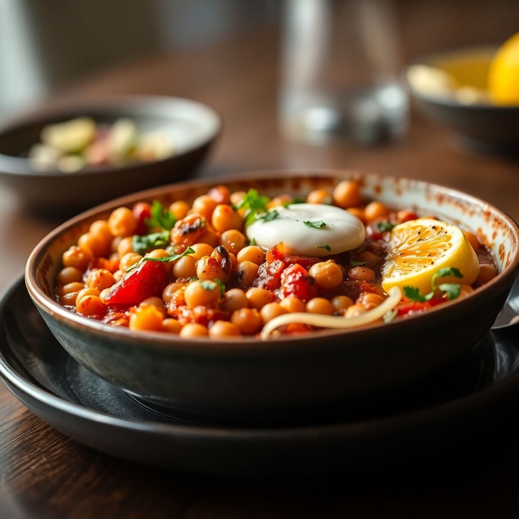 Kichererbsen-Shakshuka