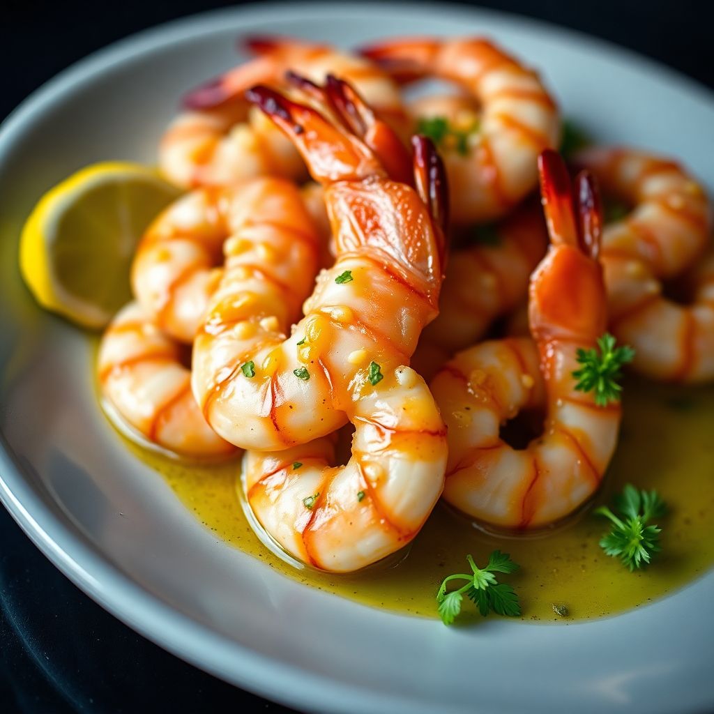 Garnelen in Knoblauchöl (Gambas al Ajillo)