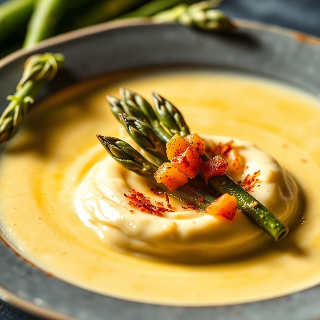 Cremige Spargelsuppe