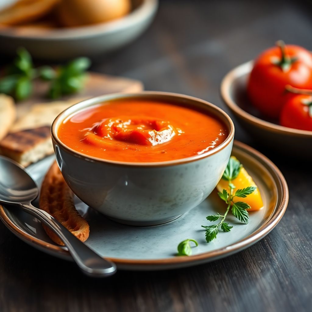 Fruchtige Tomatensuppe